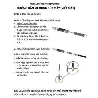 Bút Máy Nhật Bản Preppy 03