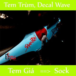 Tem Trùm Wave A Xanh Ngọc Samurai