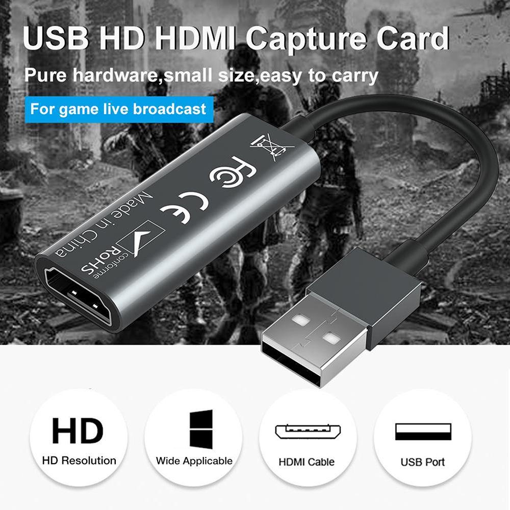 MAG Thẻ Ghi Hình Video Âm Thanh Bằng Hợp Kim Nhôm OBS Grabber HDMI-Compatible