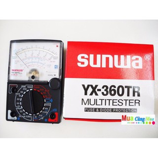 đồng hồ đo điện năng SAMWA YX-360TRn( tặng pin)-Bh đổi mới