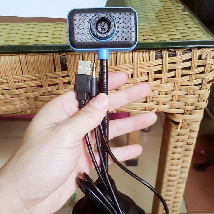 [XẢ HÀNG GIÁ CỰC SỐC] Wedcam máy tính Siêu nét Usb2.0 Xoay 360 Hỗ trợ học trực tuyến - Có mic thu âm | WebRaoVat - webraovat.net.vn