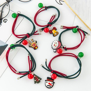Dây cột tóc Giáng sinh Noel  siêu dễ thương chắc chắn