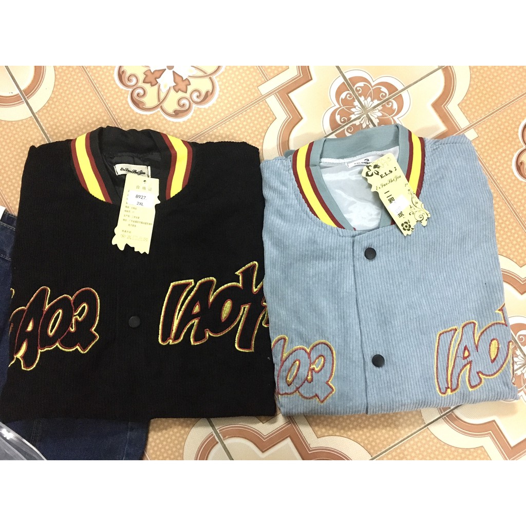 Áo Khoác Bomber Chất Nhung - Áo Bomber Nam Nữ Unisex Nhung Tăm Siêu Đẹp (có ảnh thật) | BigBuy360 - bigbuy360.vn