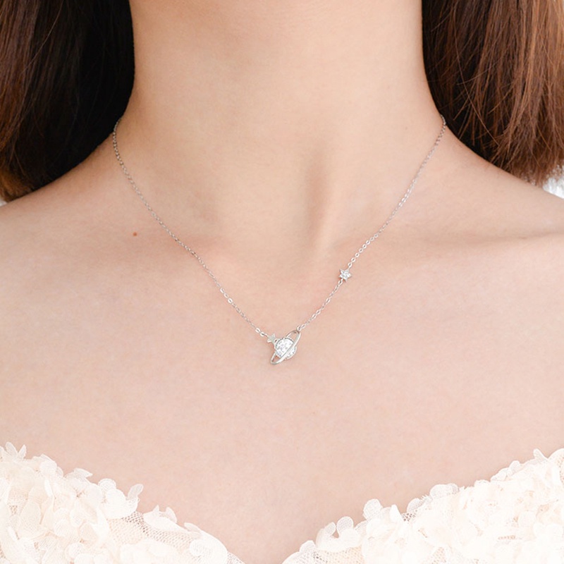 Vòng cổ phối mặt hình ngôi sao đính đá xinh xắn thời trang cho nữ