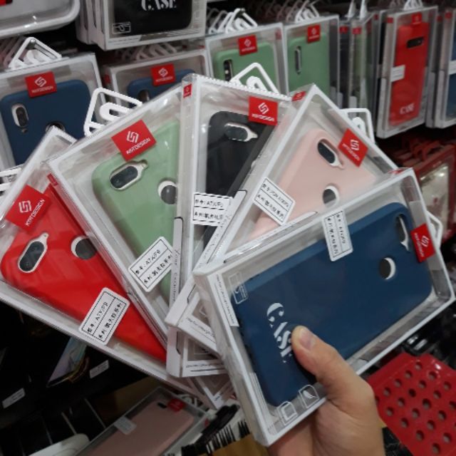 Ốp lưng dẻo màu KT Desing oppo F9 Nhiều màu