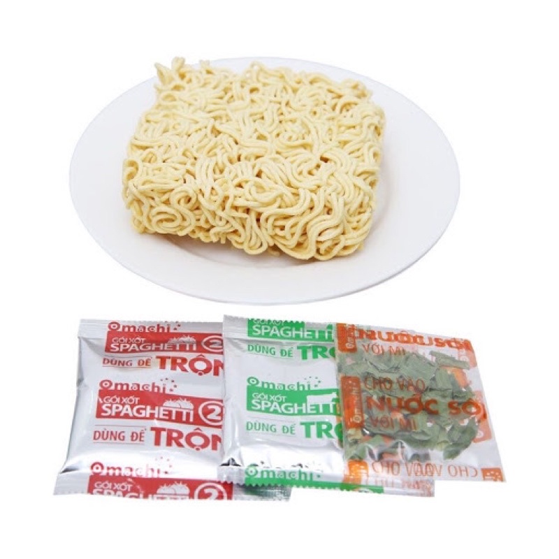 Mì omachi Spaghetti cà chua tươi xốt bò bằm 91g | BigBuy360 - bigbuy360.vn
