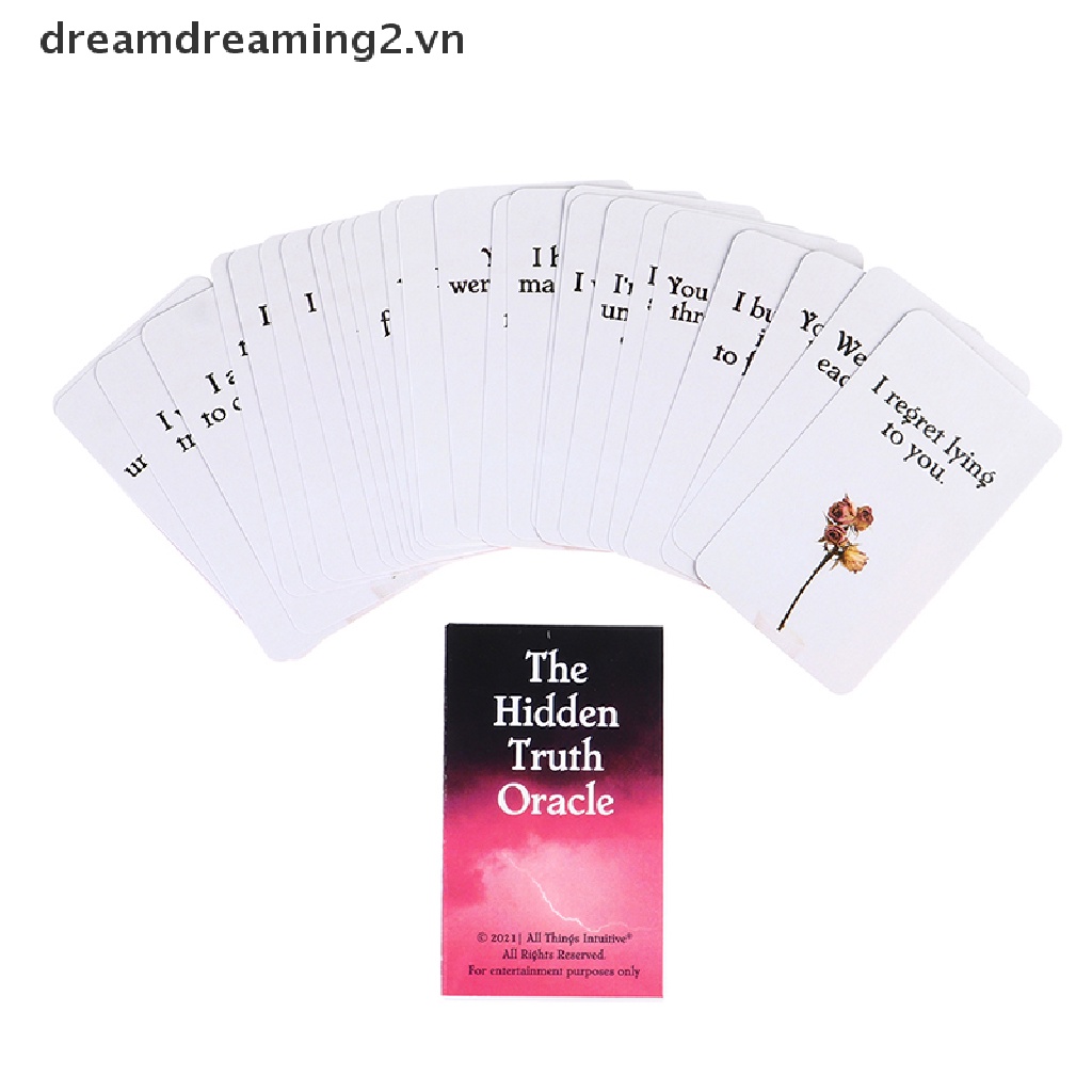Bộ Thẻ Bài Tarot The Hidden Truth Oracle Độc Đáo
