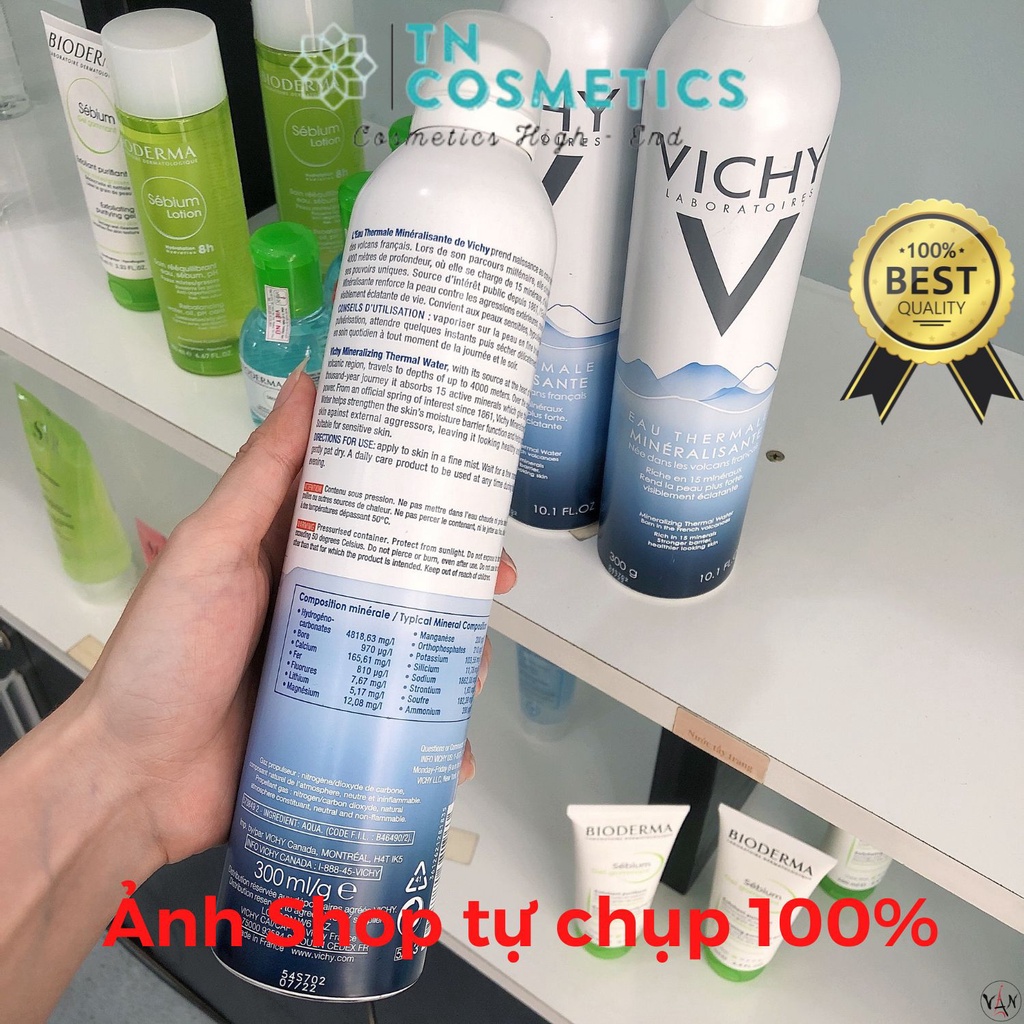 Xịt Khoáng Dưỡng Da Vichy Mineralizing Thermal Water 50ml, 150ml, 300ml XK1131