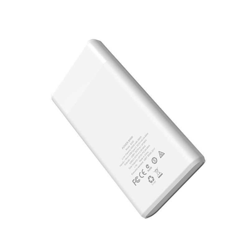 Pin Sạc Dự Phòng Hoco 30000mah 2a Có Đèn Led Cho Iphone Samsung Xiaomi Huawei Android