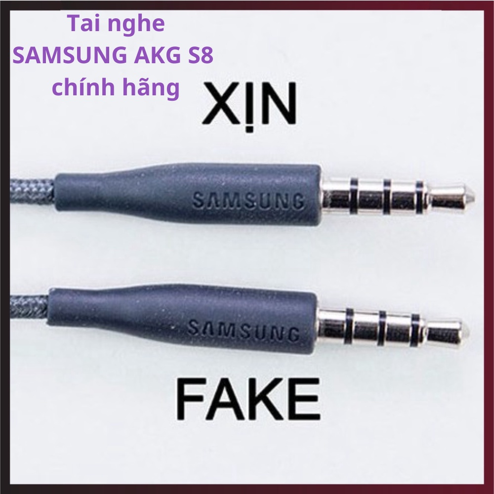 Tai Nghe Samsung Akg S8 Tueman, Tai Nghe Có Dây Nhét Tai Chính Hãng Âm Thanh Xuất Sắc Dây Bọc Dù Chống Rồi Chống Đứt