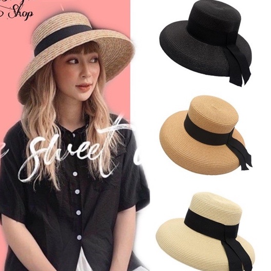 Mũ Cói Lồng Đèn Vintage, Mũ Cói Rộng Vành Đi Biển Chống Nắng Siêu Xinh
