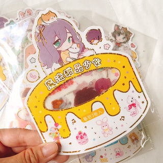 Sticker cute,hình dán dễ thương