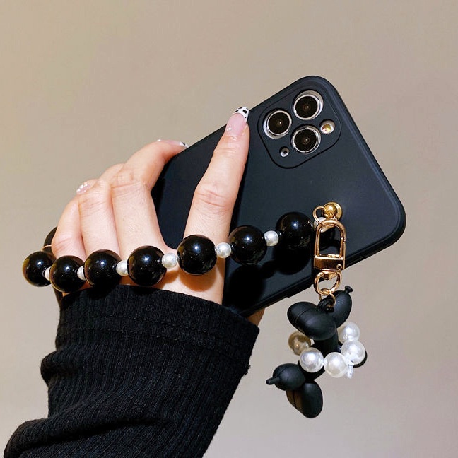 Ốp Điện Thoại Mềm Đính Ngọc Trai Cho Xiaomi Redmi 12C 10 10A 10C 9 9T 9A 8 8A 7 A1 Note 5 7 8 9S 9 10 10s 11 11s 12 Pro
