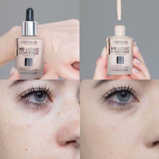 Kem nền Catrice HD Liquid Coverage 24h.