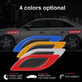 Bộ 6 miếng decal phản quang dán xe ô tô
