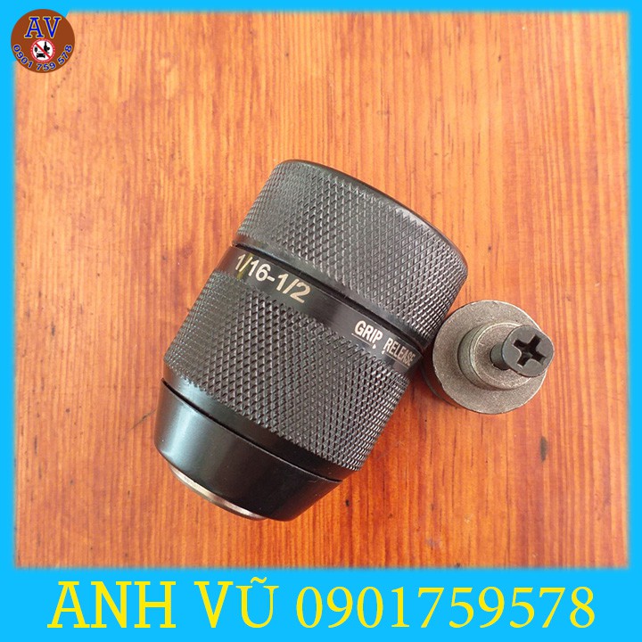 BỘ CHUYỂN MĂNG RANH 1.5_13MM HỢP KIM AUTOLOCK CHO MÁY BULONG