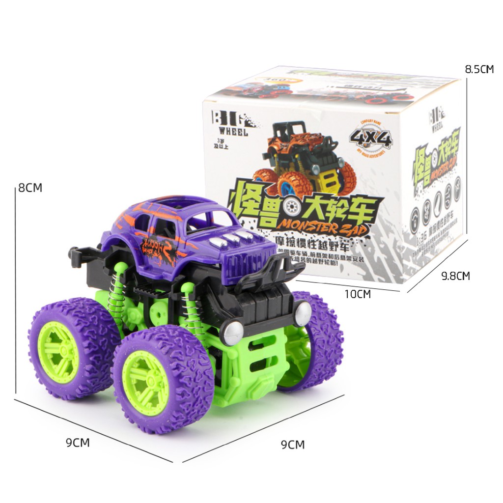 Đồ Chơi Xe Ô Tô Địa Hình Chạy Quán Tình Xoay 360 Độ Kiểu Dáng Cực Ngầu Nhựa Cao Cấp Dành Cho Bé