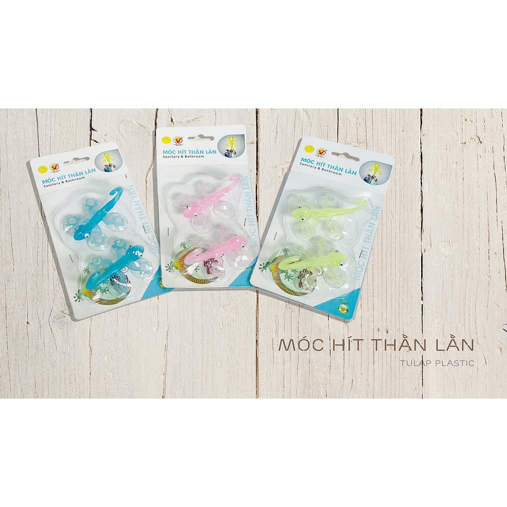 Móc hít hình thằn lằn TỰ LẬP