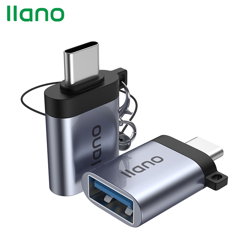 Đầu Chuyển Đổi OTG llano Giúp Chuyển Cổng USB-C Sang USB