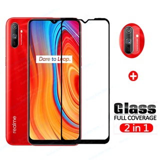 Kính Cường Lực Bảo Vệ Toàn Màn Hình 2 Trong 1 Cho Oppo Realme C3 C 3 Realmec3 Rmx2027 Rmx202