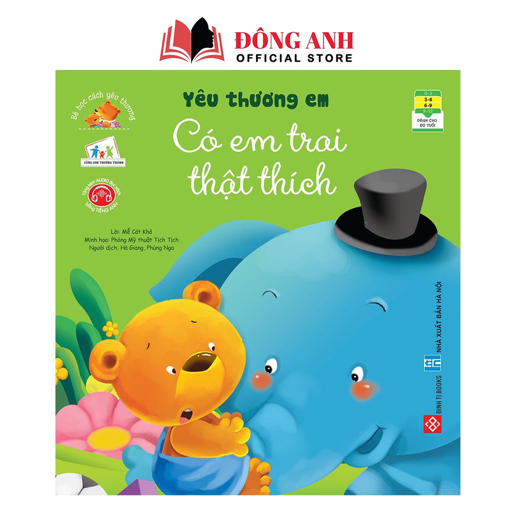 Sách - Bộ 6 cuốn Bé Học Cách Yêu Thương dành cho trẻ em từ 3-9 tuổi