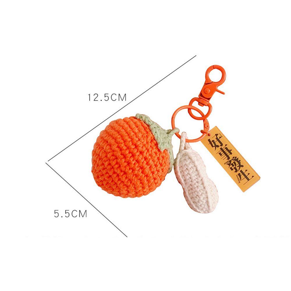 LANFY Móc Khóa Hình Hạt Đậu Phộng May Mắn Phong Cách Hàn Quốc