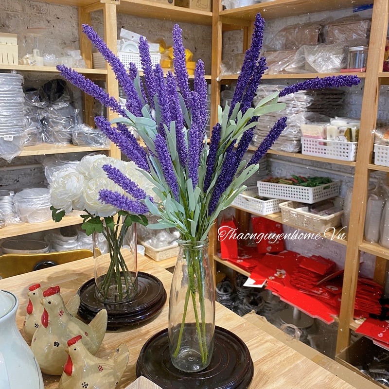 Hoa lavender - Hoa giả  trang trí nhà cửa