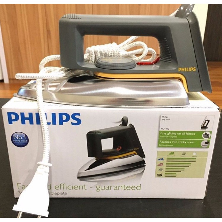 Bàn Ủi Khô Philips HD1172 - Hàng Chính Hãng