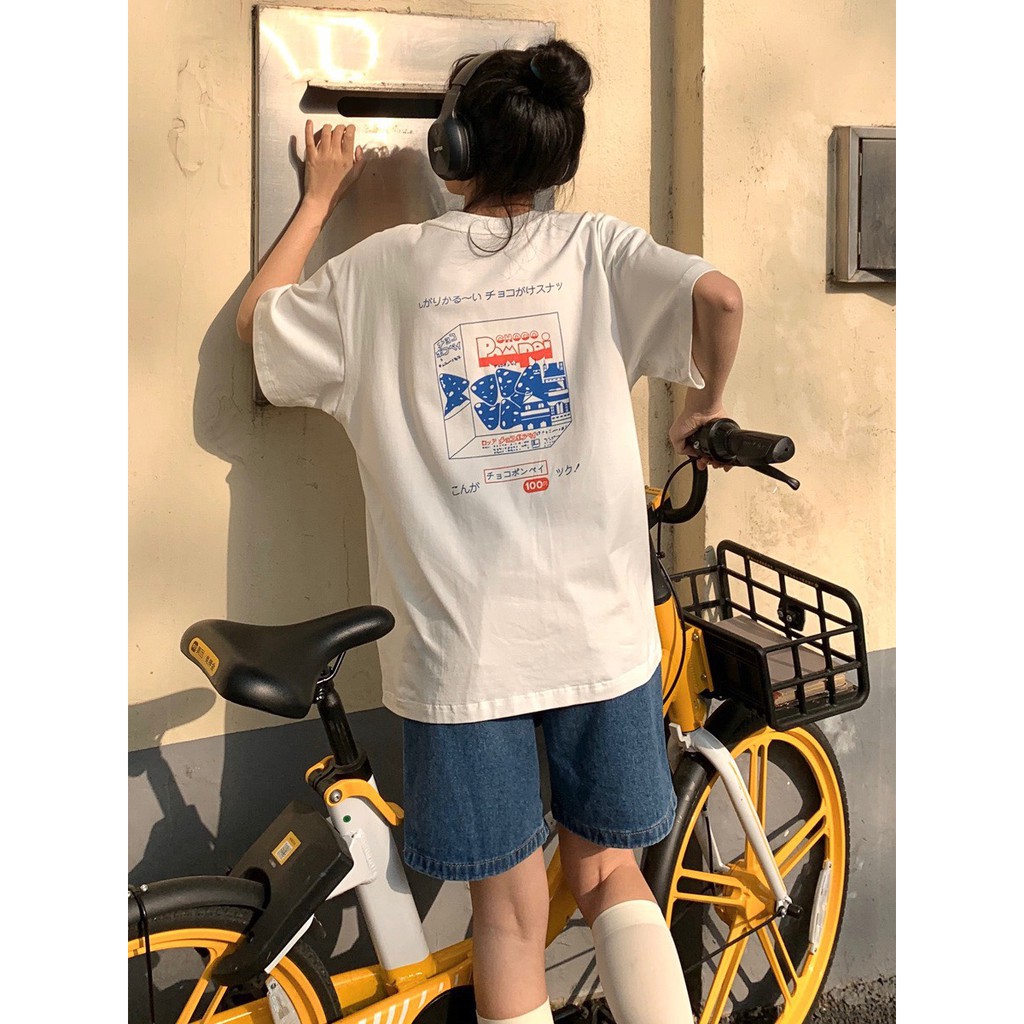 Áo Thun Tay Lỡ BIGCORN TEE Form Rộng Ulzzang Unisex ( 2 Màu )