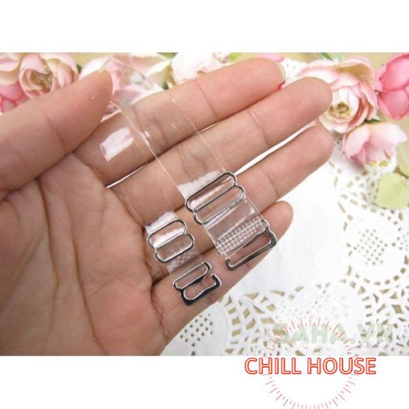 Dây Áo Trong Suốt Sợi Dẹt Hàn Quốc - CHILLHOUSE