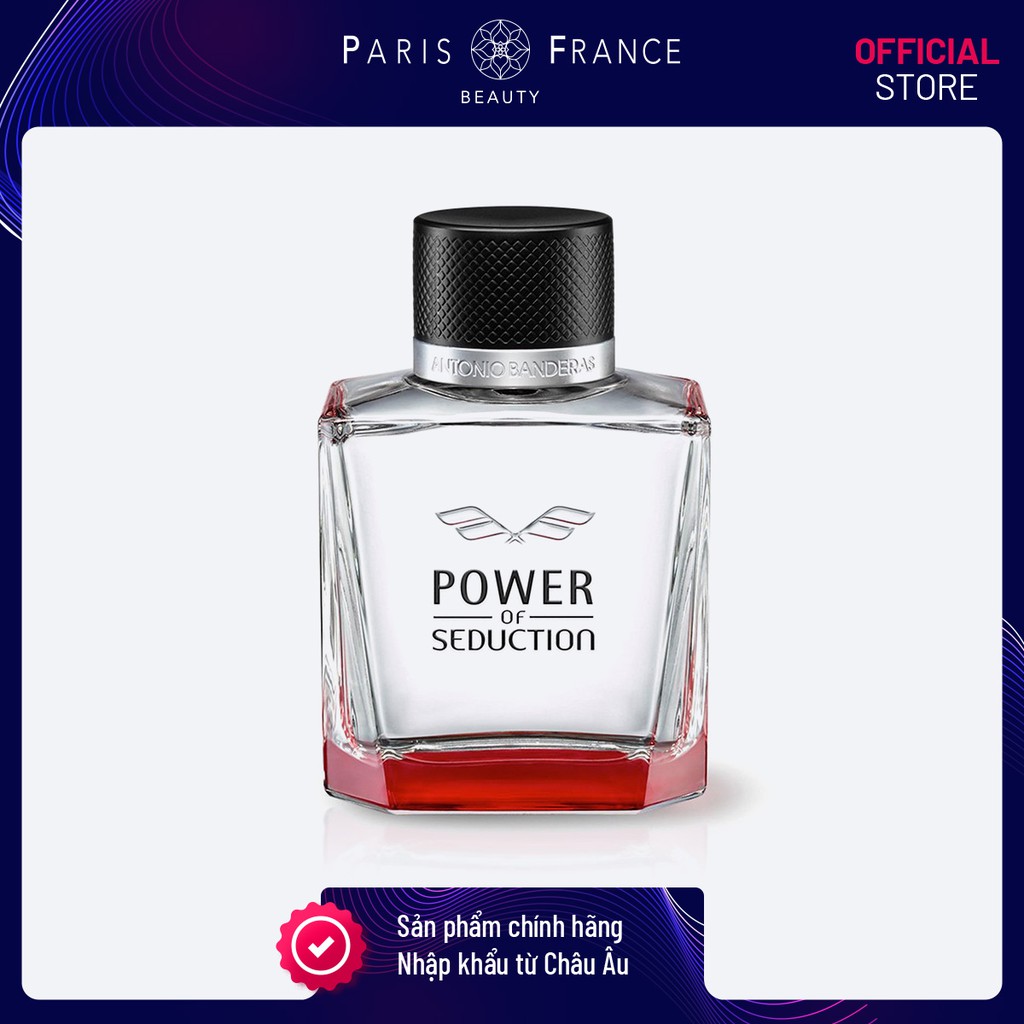 Paris France Beauty - Nước Hoa Nam Antonio Banderas Power Of Seduction EDT