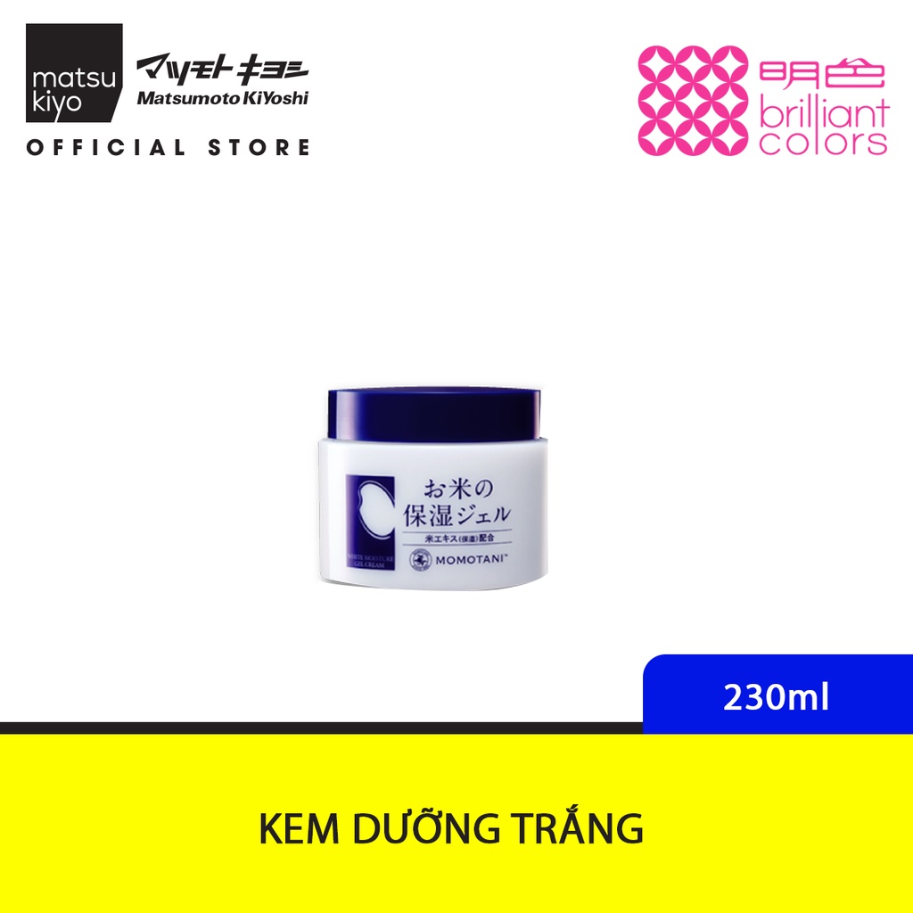 Kem dưỡng trắng Momotani white moisture gel cream 230g