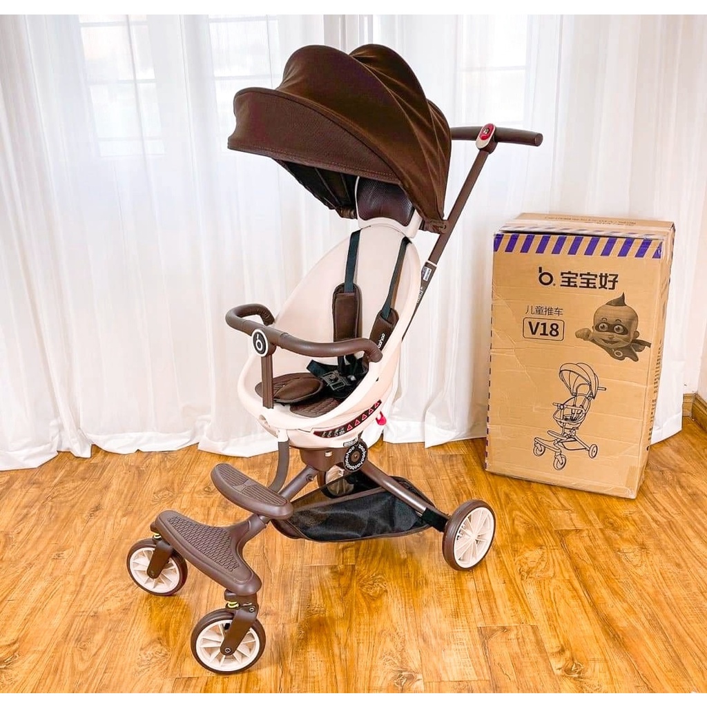 Xe đẩy gấp gọn V18 cho bé từ 7 tháng