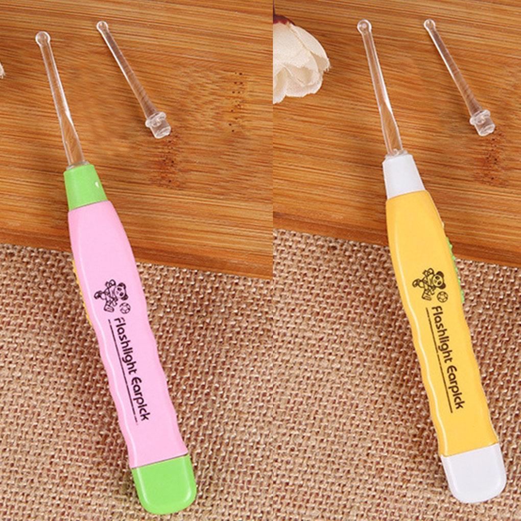 Set 2 Dụng Cụ Lấy Ráy Tai Có Đèn LED Chớp Nháy ff86