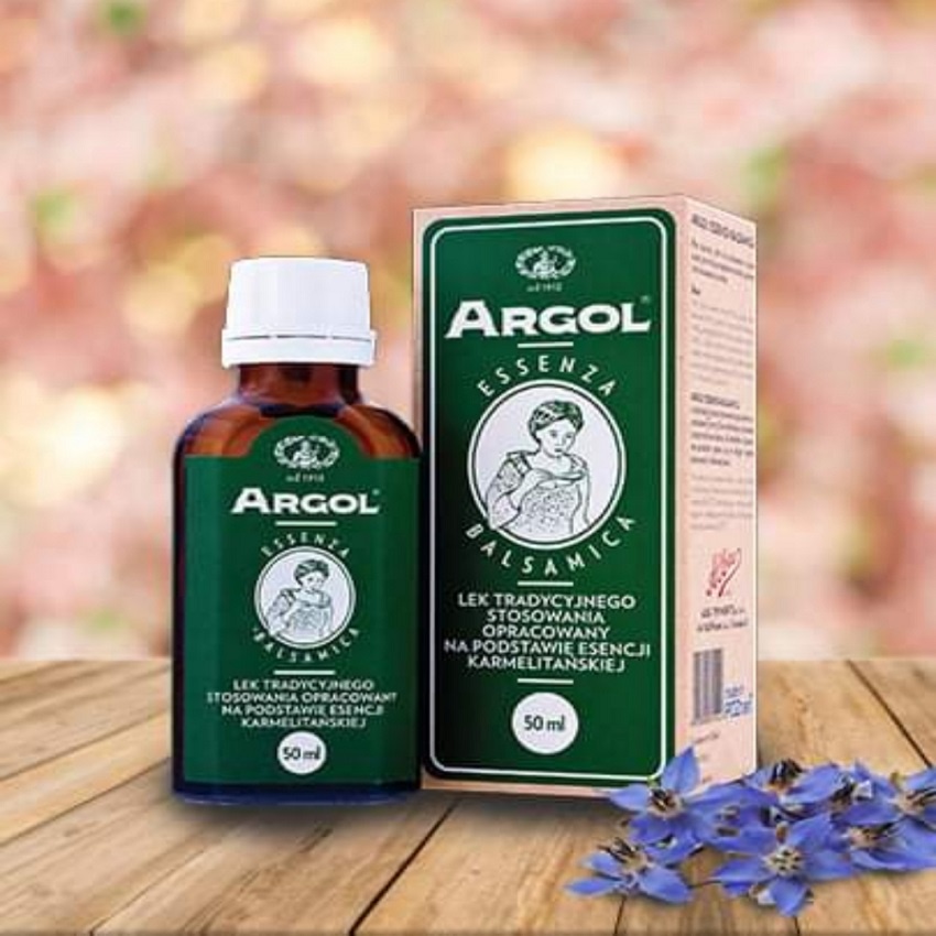 Tinh dầu ARGOL ESSENZA BALSAMICA nhập khẩu Ba Lan xông mũi, súc họng, giúp giảm căng thẳng mệt mỏi chai 50ml