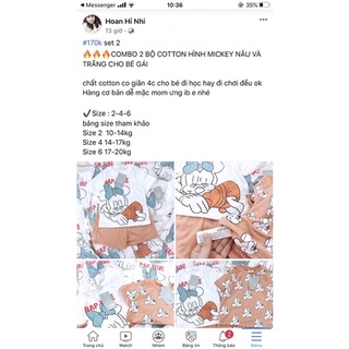Set váy và bộ bé gái