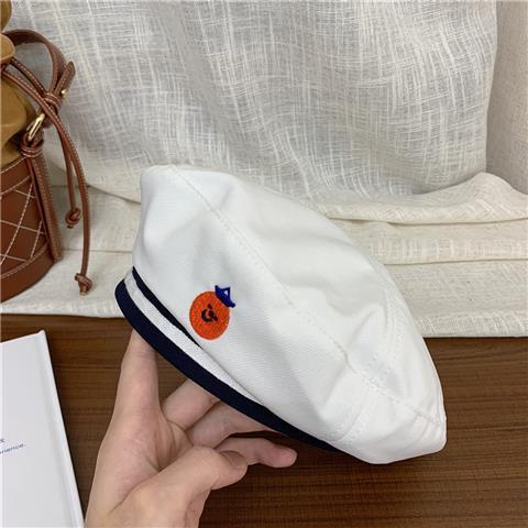 Mũ Beret Đồng Phục Thủy Thủ Phong Cách Retro Nhật Bản Dễ Phối Đồ Cho Nữ