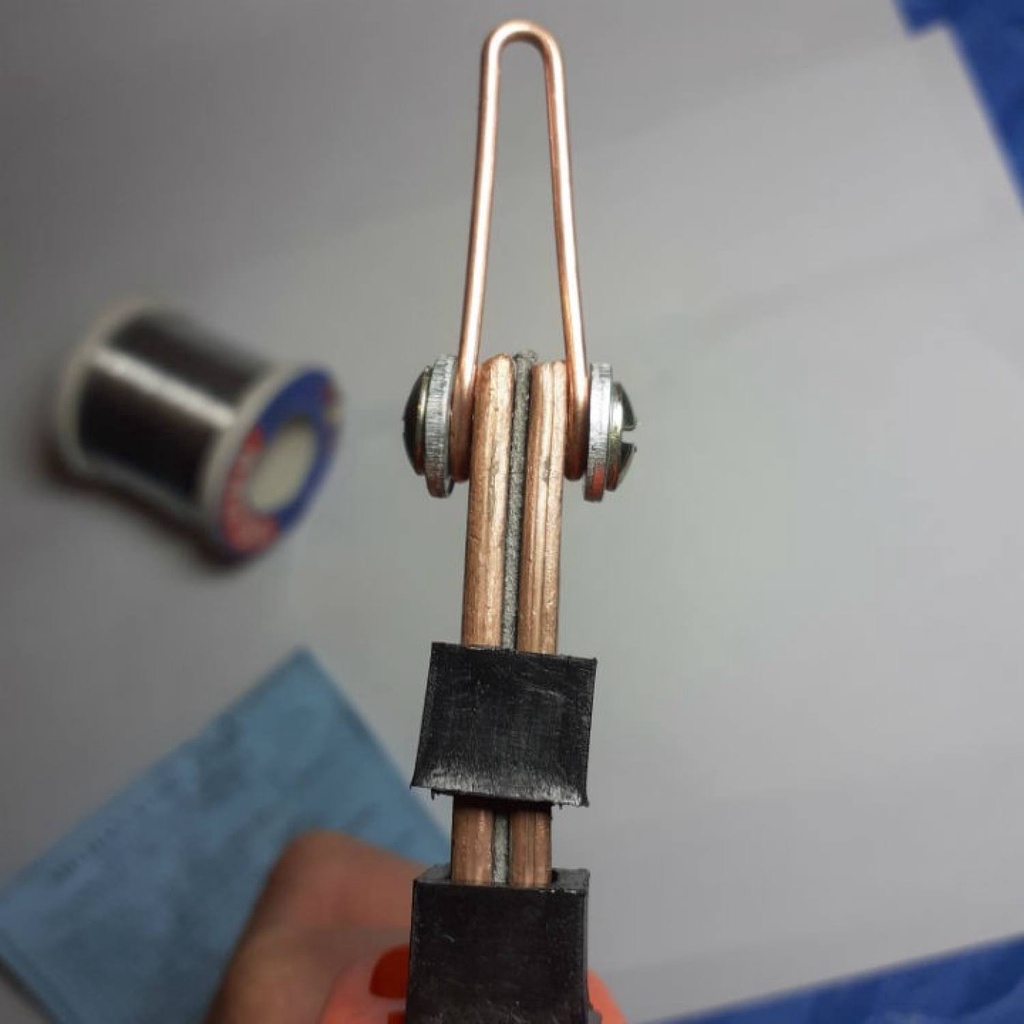 TẶNG KÈM 1 cuộn THIẾC HÀN- Mỏ Hàn Xung máy hàn xung hàn thiếc hàn chì nóng chảy cực nhanh Lõi Đồng 220VCC