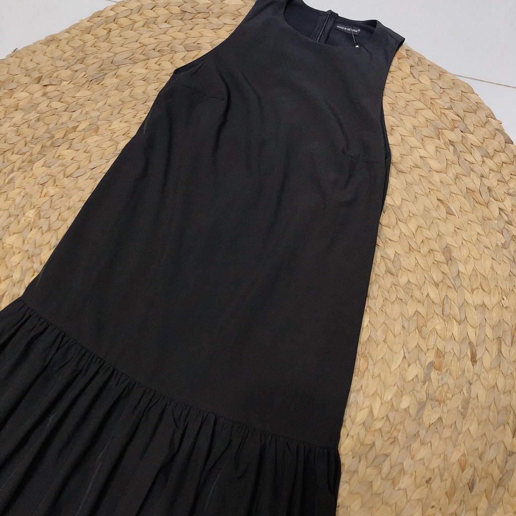 NAPUBEE Váy Maxi Đuôi Cá Thiết Kế - Đầm Dự Tiệc Sang Trọng Dáng Suông Midi ROWAN DRESS