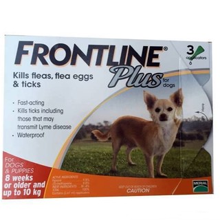 Thuốc nhỏ gáy trị ve rận Frontline Plus cho chó
