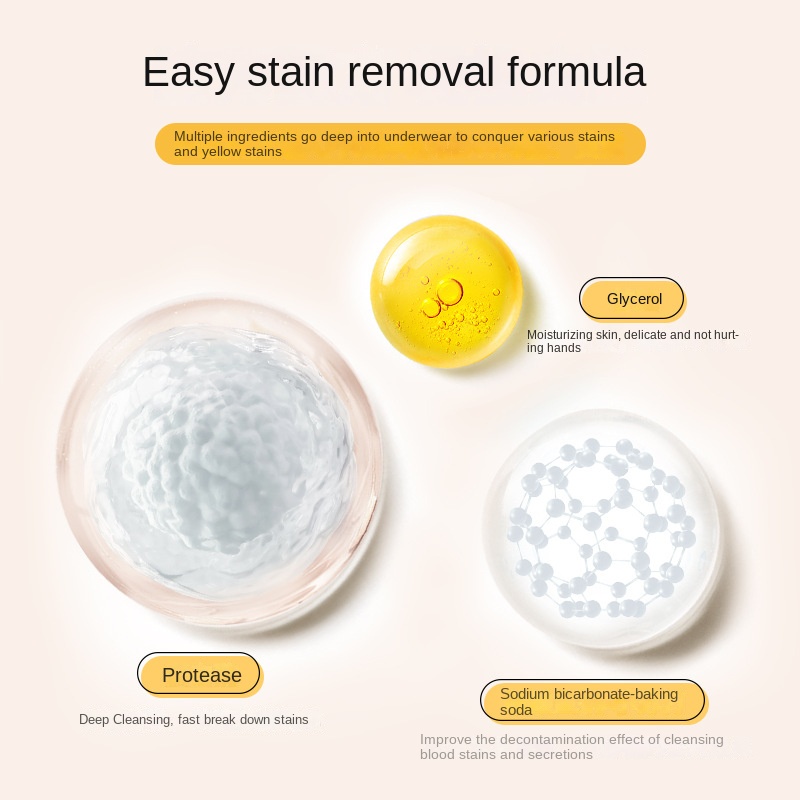 Nước Giặt Đồ Lót Kháng Khuẩn Loại Bỏ Vết Bẩn Đặc Biệt 260ml