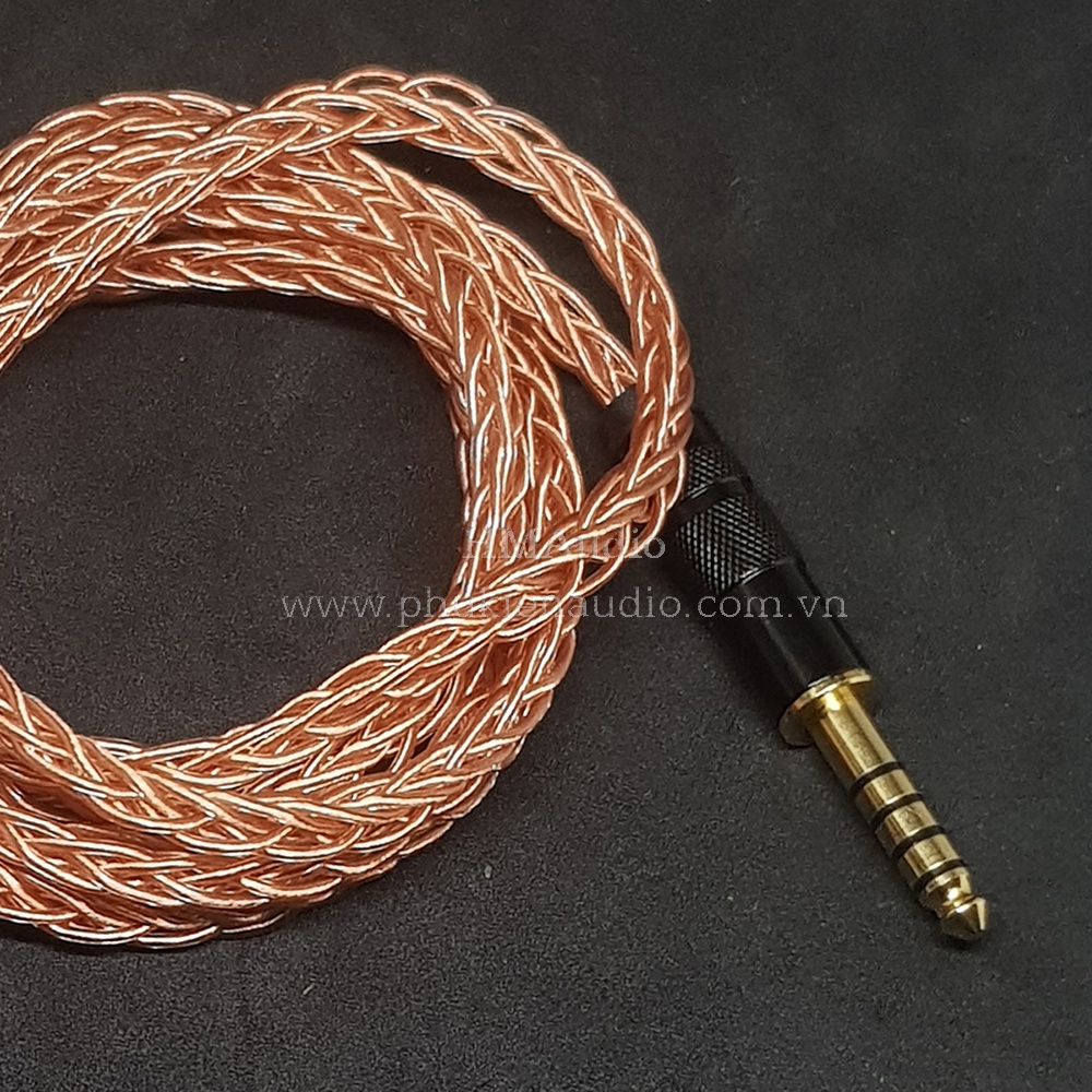 Dây tai nghe đồng OFC 1.0mm tết 8 - Bayerdynamic DT240 Pro