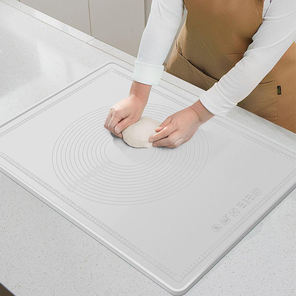 Thảm Nướng Bánh Bằng Silicone Dày Dặn Chống Dính Kèm Thước Đo