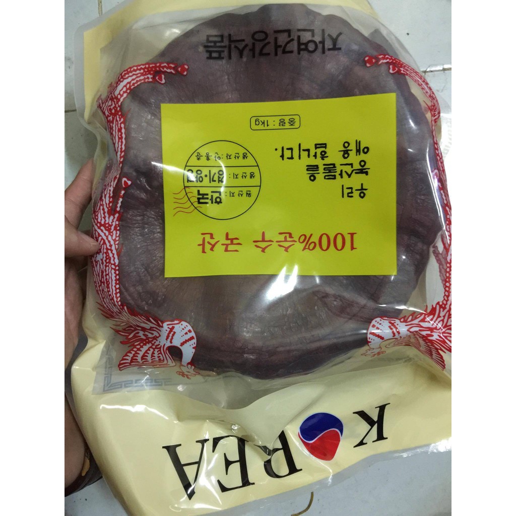 Nấm linh chi cỡ đại 2 tai 1kg nhập khẩu từ hàn quốc làm quà biếu tết | BigBuy360 - bigbuy360.vn