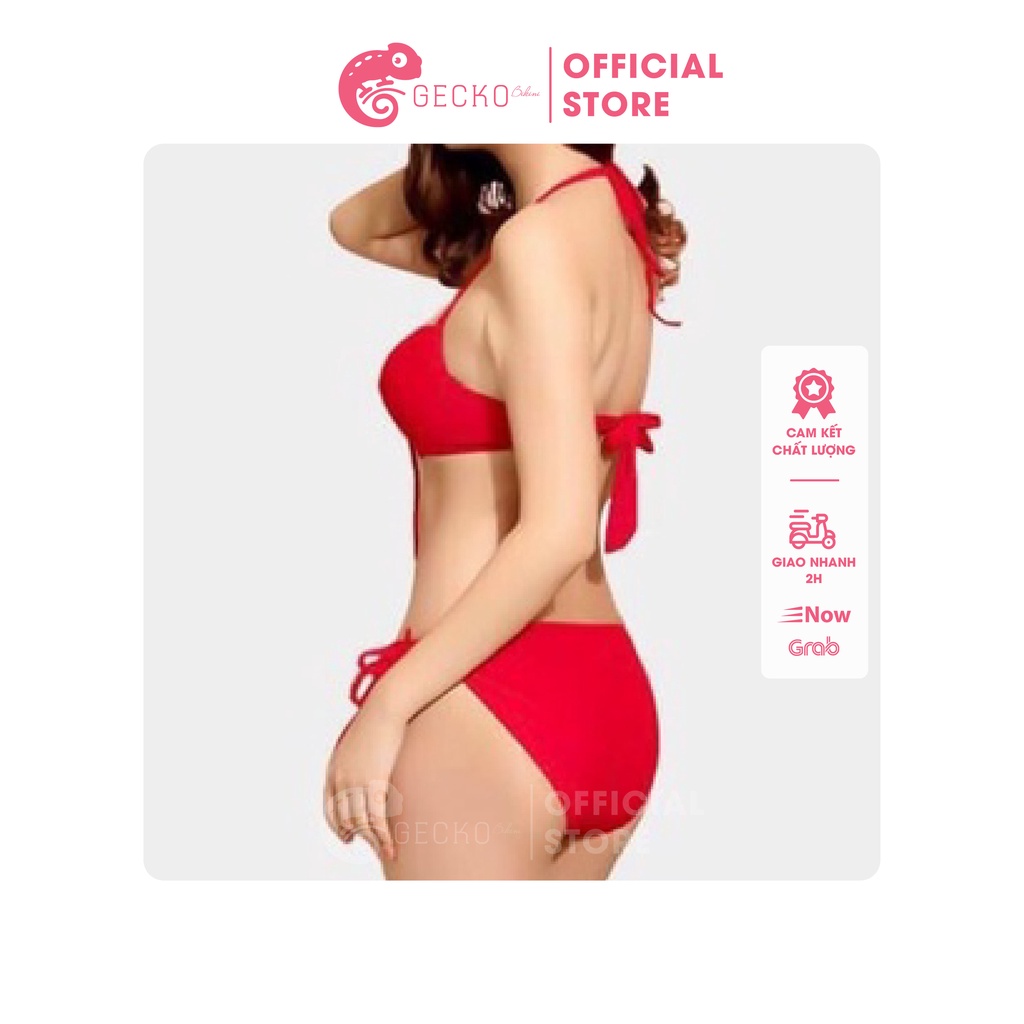 Bikini Đồ Bơi 2 Mảnh Gọng Nâng Ngực Buộc Nơ GK0264 (Ảnh Thật Nhiều Màu)
