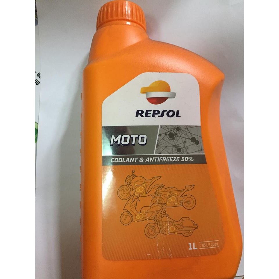 nước làm mát động cơ nhập khẩu 100% từ tây ban nha repsol coolant