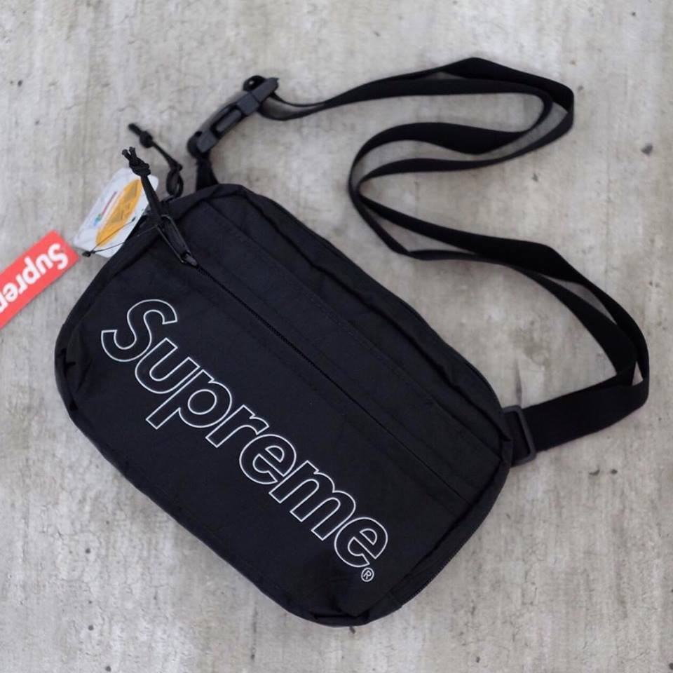 [⚡️Cao Cấp] Túi Đeo Chéo Nam Nữ Supreme 18FW Shoulder Bags.