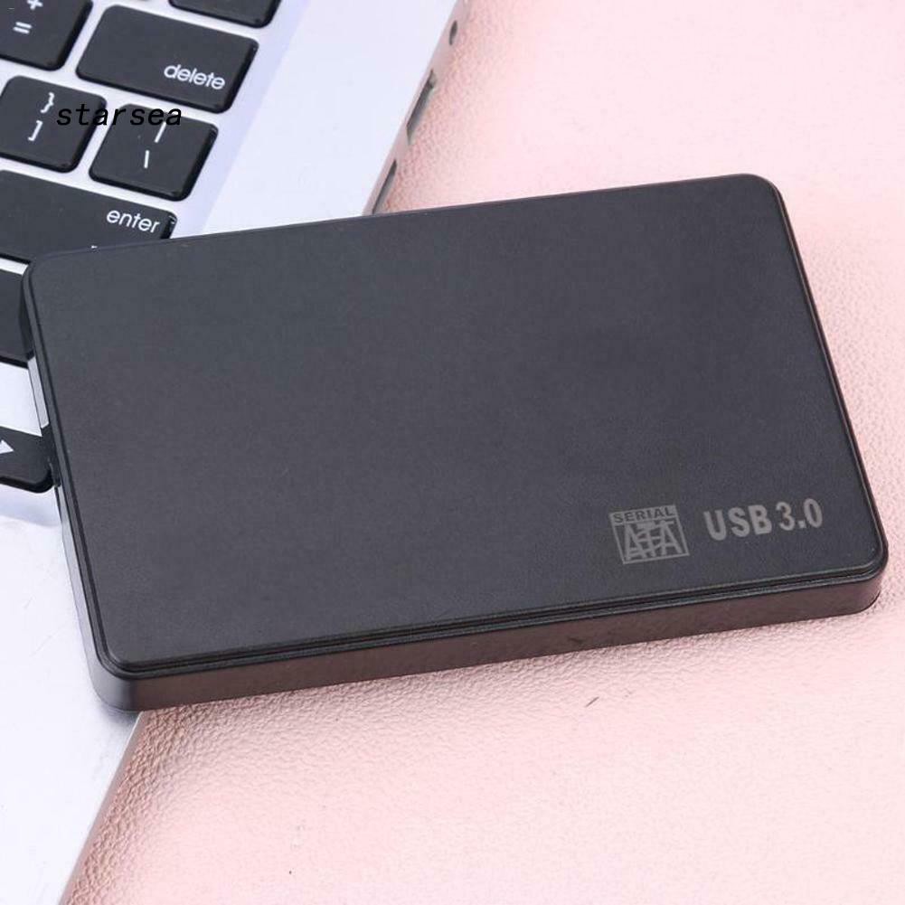 STSE_USB 3.0/2.0 5Gbps 2.5inch SATA External Closure HDD Hard Disk Case Box for PC