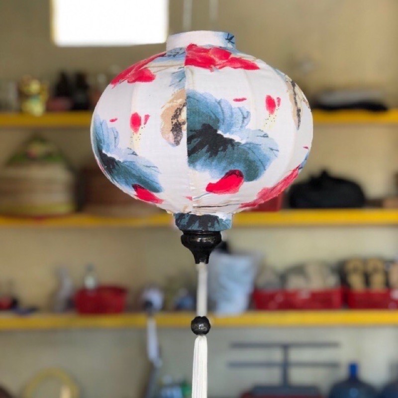Đèn lồng hội an phi 3d treo tết, trang trí nhà cửa