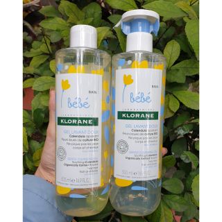 (Bill pháp) Sữa tắm gội klorane bébé 500ml